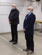 Matti Koivusalo (vas.) ja Esa Savioja.
Kuva Maija Saarto